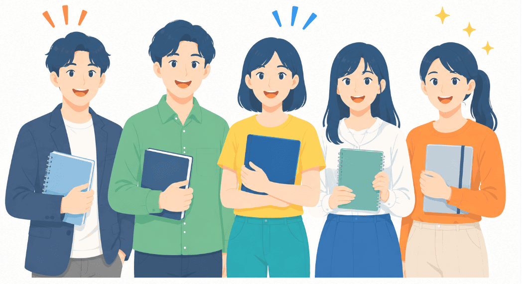 就労移行支援について説明を受ける人のイラスト