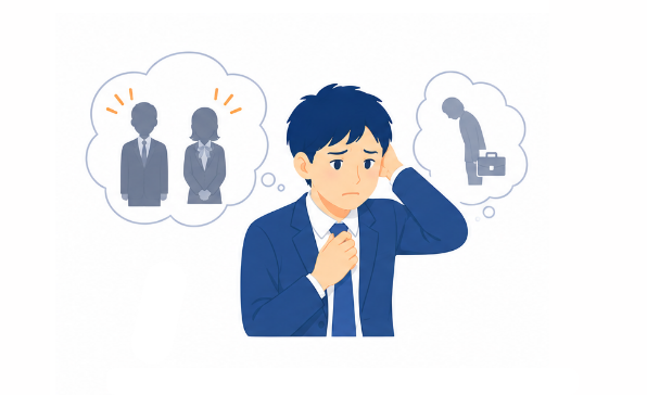 ビジネスマナーに自信がないのイメージ