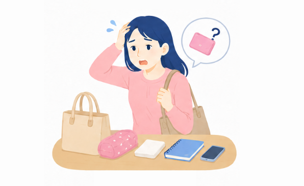 忘れ物・遅刻が多い、約束を守れないのイメージ