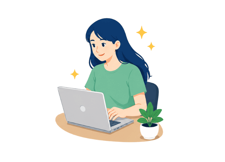 少人数からのスタートのイラスト