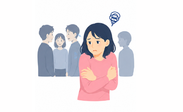 人間関係が続かない、人が怖い・信用できないのイメージ