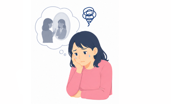 自分に自信がない、自信過剰と言われるのイメージ
