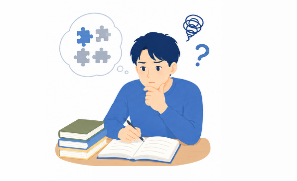 理解に時間がかかる、あいまいな表現が苦手のイメージ