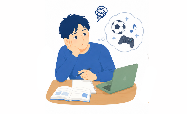 興味のない話は頭に入らないのイメージ